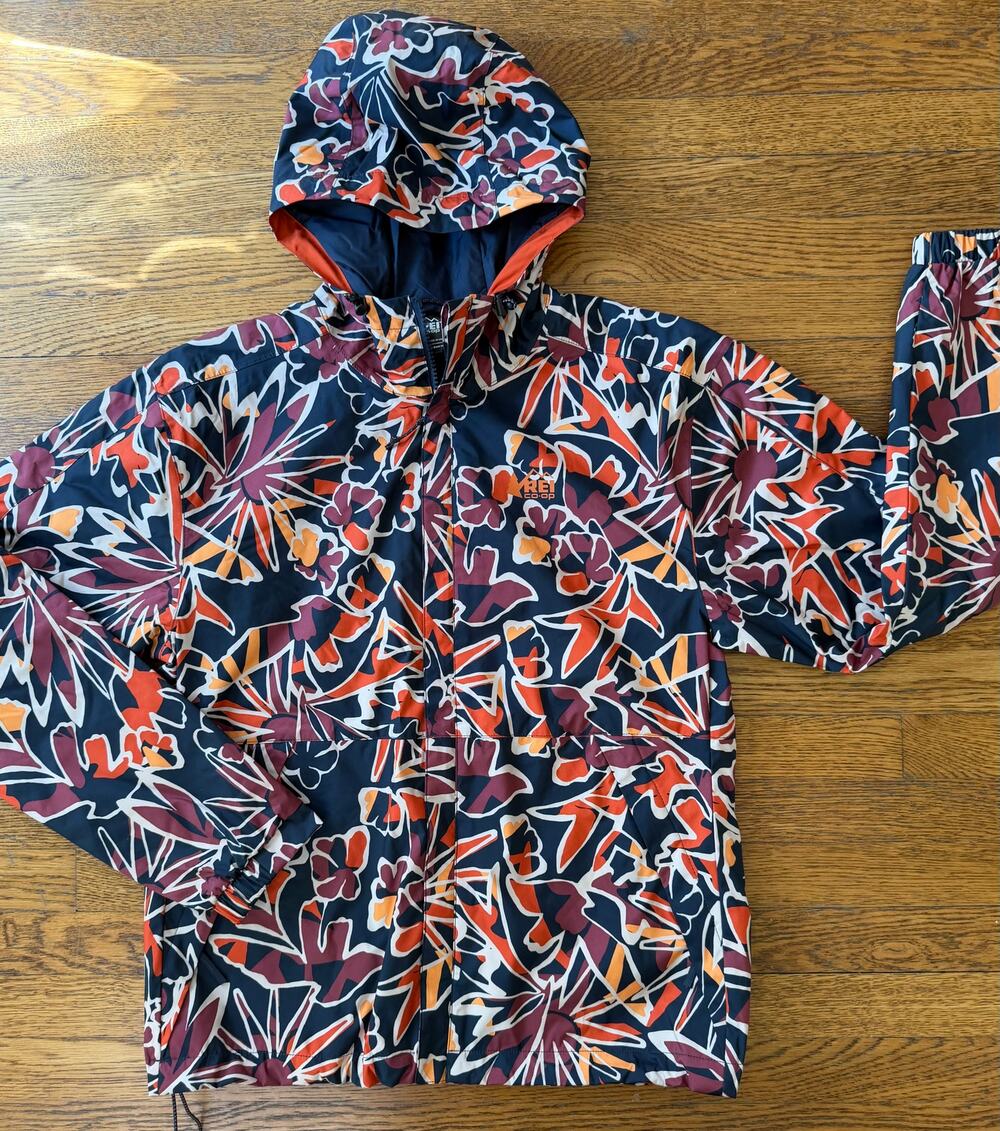 NWOT REI Women's Floral Lightweight Jacket Size XS